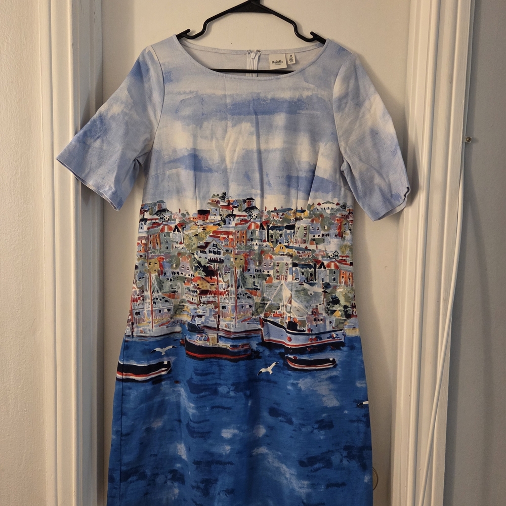 Rafaella Seaside Village Resort Dress Size 10